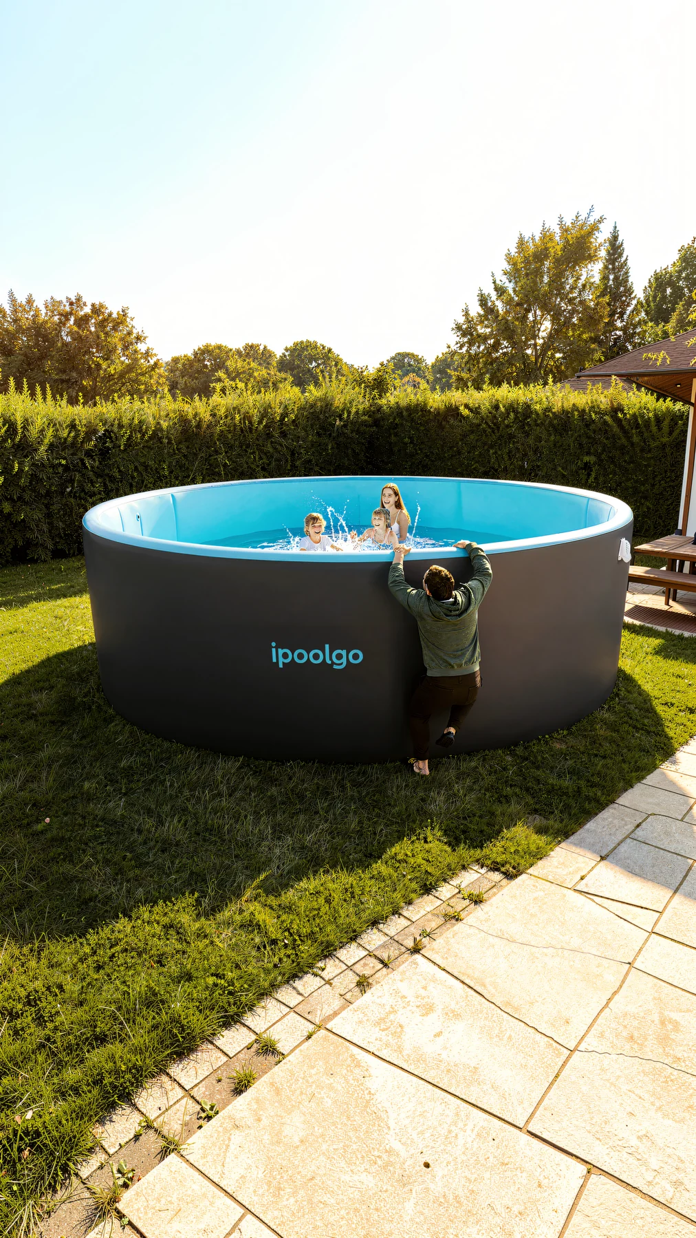 Commercial vertical still for pool example one